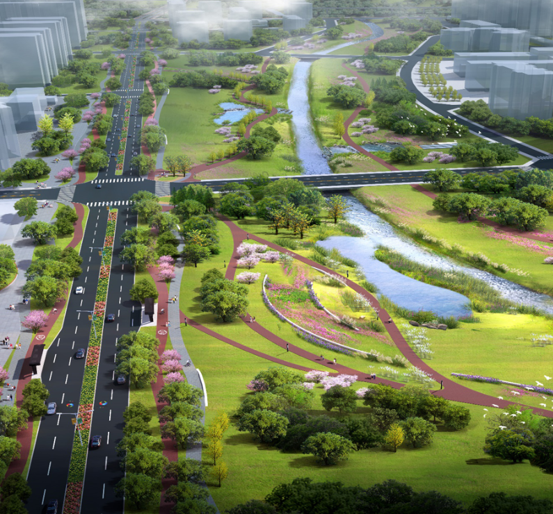 大运会专用通道(含白鹤西路西延线、新双龙路建设工程)-新双龙路建设工程
